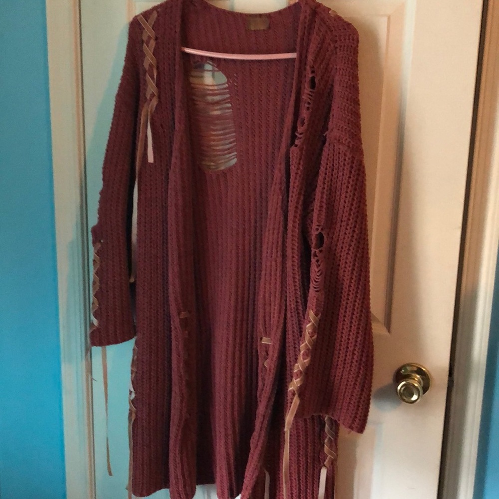 Long cardigan